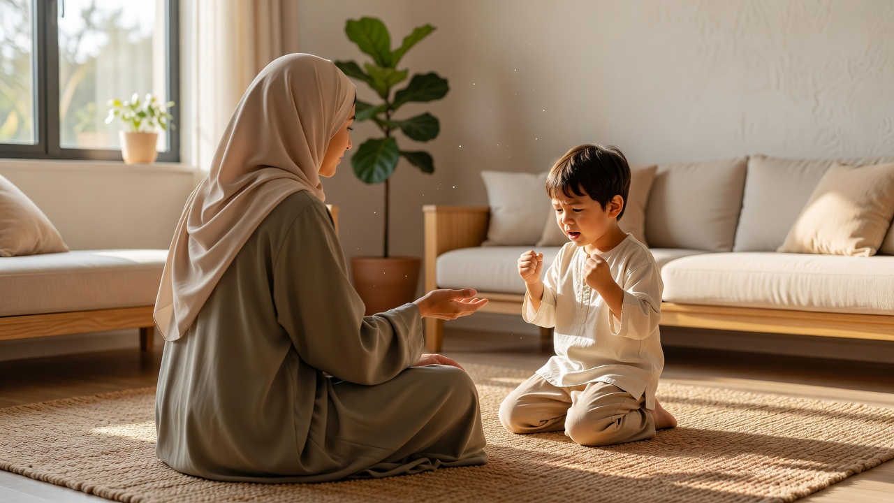 كيفية توجيه سلوك الطفل وتعديله أثناء نوبات الغضب