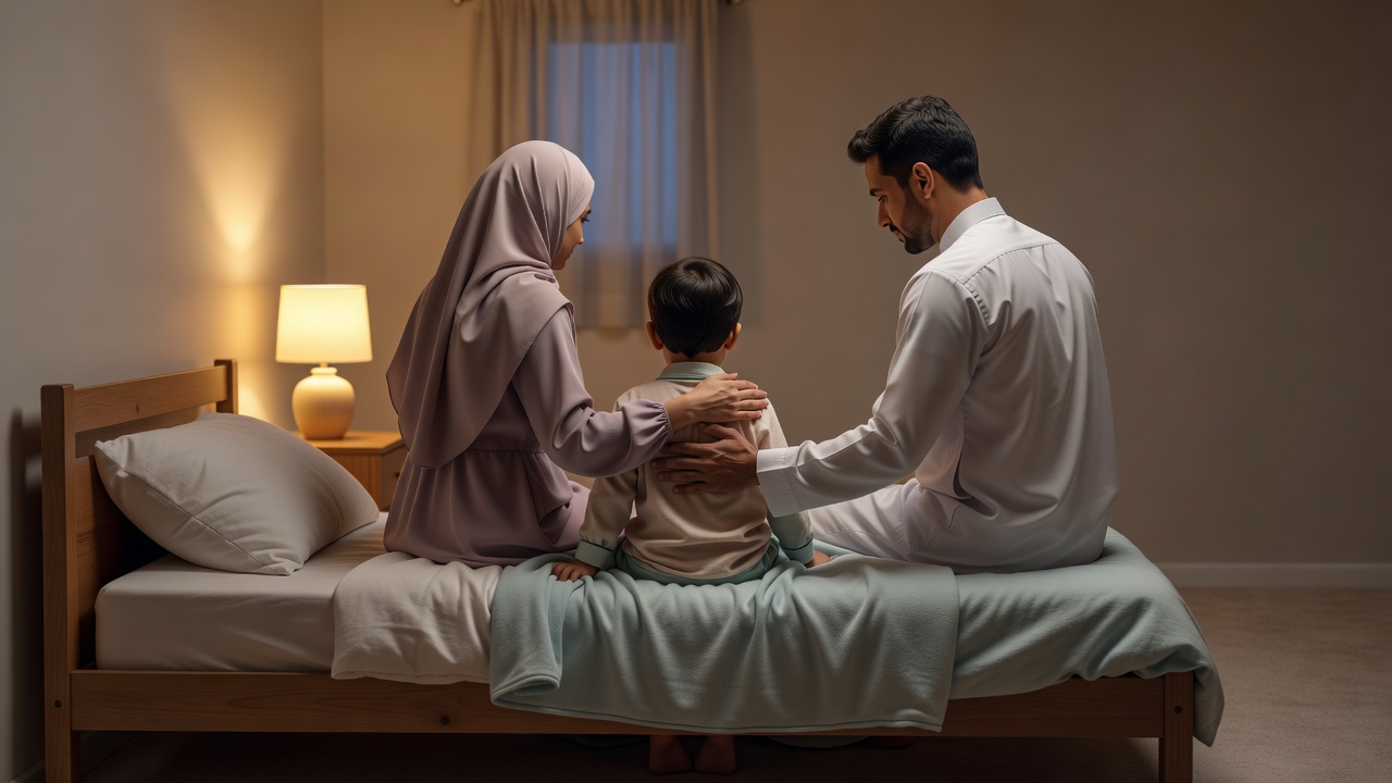 كيفية التعامل مع بكاء الطفل الناتج عن الخوف من المشاهد العنيفة