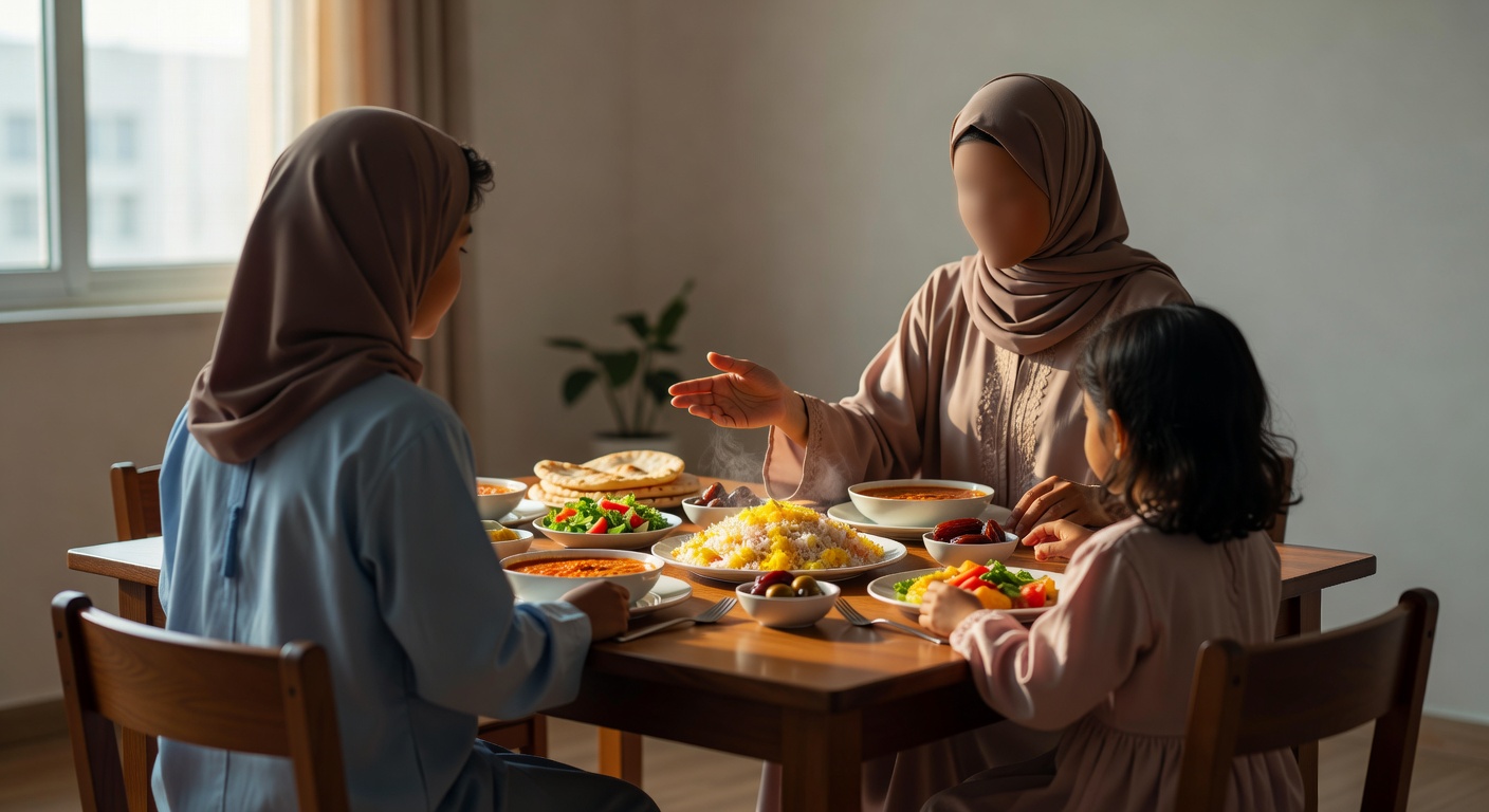 كيفية تعليم أدب الطعام للأطفال: ابدئي أولاً بالمبادرة إلى الطعام