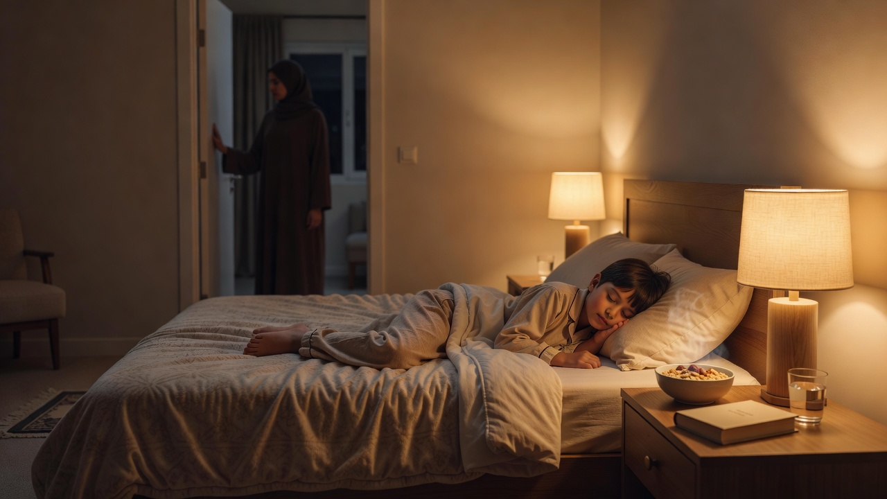 كيفية إعداد طفلك لصيام رمضان بالنوم المبكر والسحور الشهي