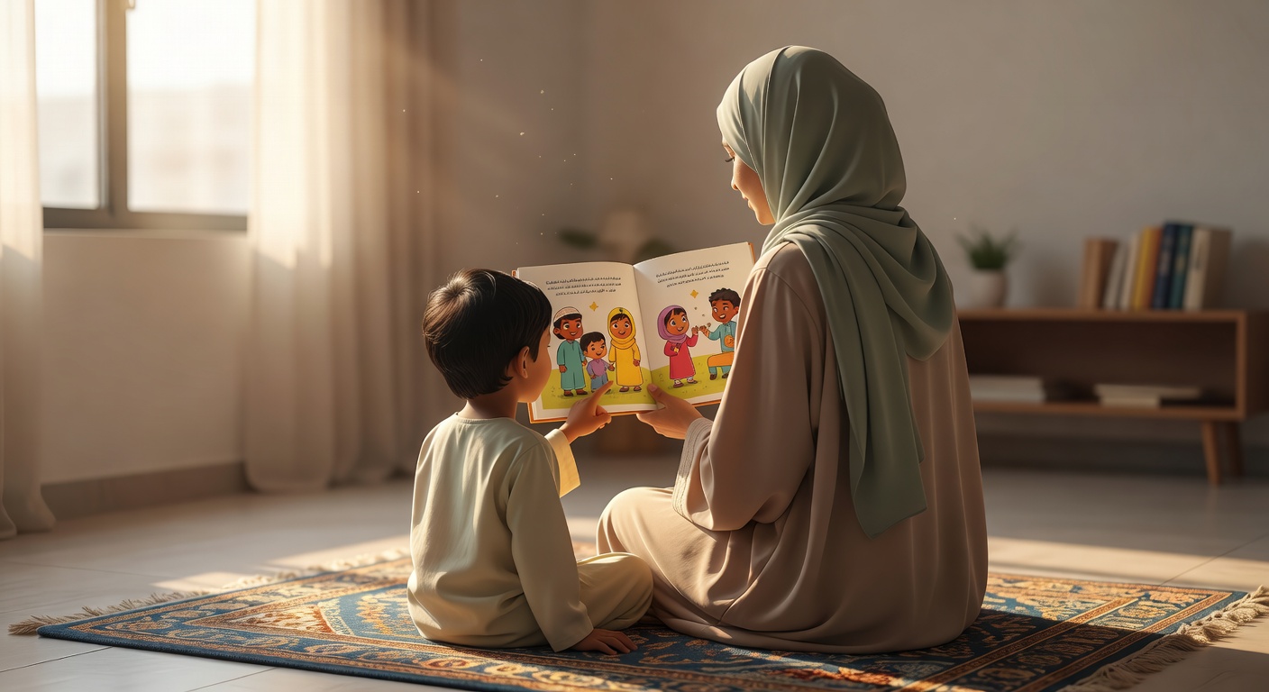 كيف تعززين التسامح والعفو لدى طفلكِ من خلال القصص المناسبة