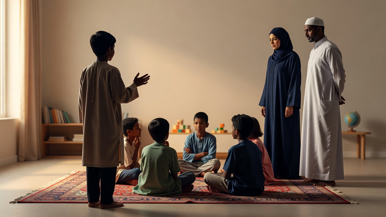 كيف تعلّم طفلك التمسّك بمعتقداته وأفكاره بثقة دون إهانة الآخرين