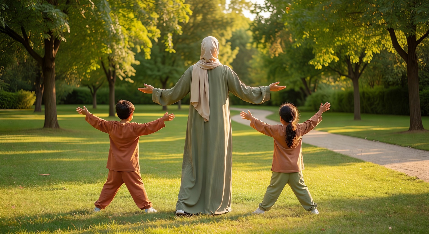 كيف تساعد الرياضة الأم على تعزيز صحتها النفسية ودعم أطفالها
