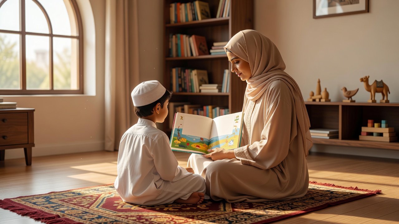كيفية تعليم طفلك حب الله في مرحلة 3-6 سنوات من خلال القصص والأمثلة العملية