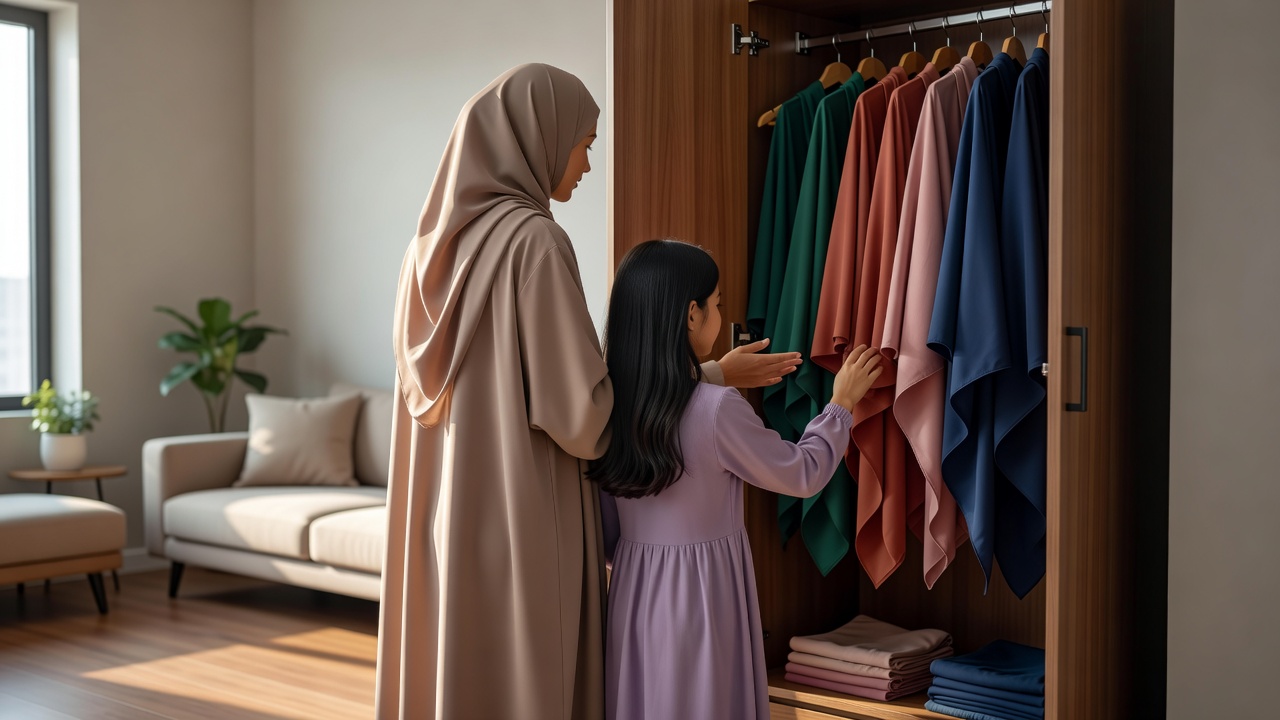 كيف تشجعين ابنتك على ارتداء الحجاب: دليل الوالدين المحبين