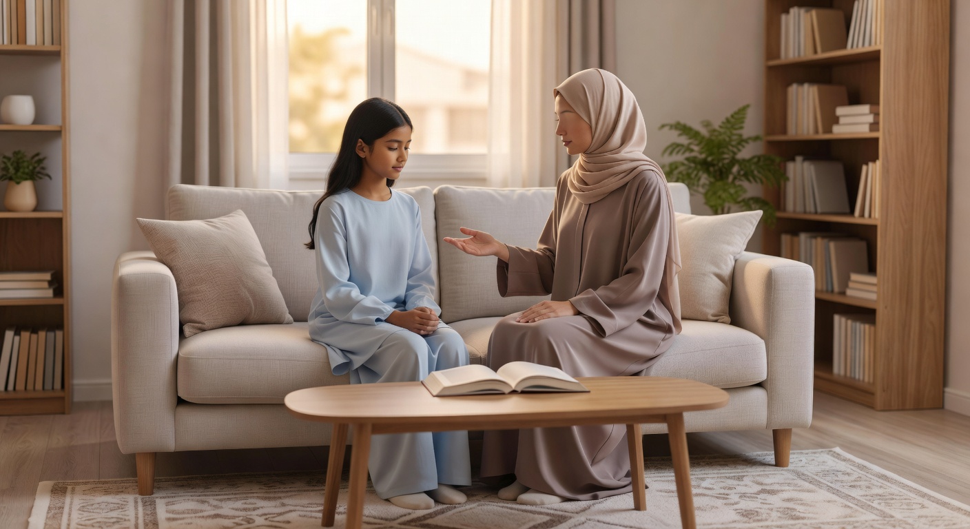 كيف تبادرين بمناقشة البلوغ مع ابنتك قبل فوات الأوان