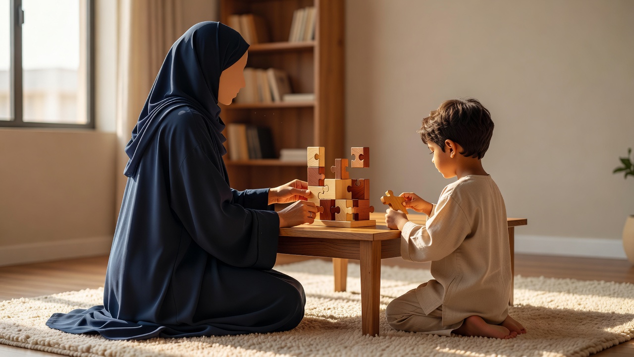 دور الوالد في مساعدة الطفل على حل المشاكل بنفسه