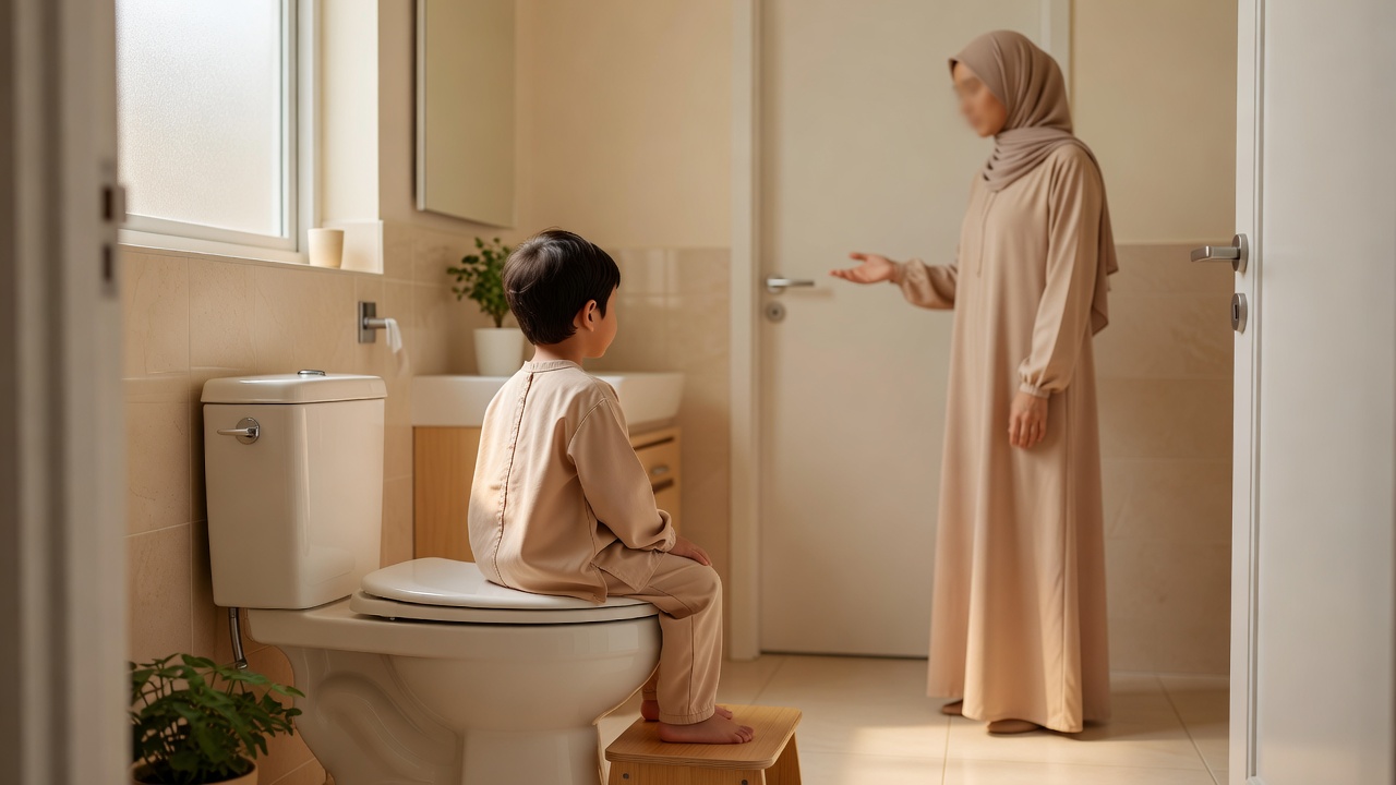 طريقة التوقيت لتدريب طفلك على استخدام المرحاض بسهولة وفعالية