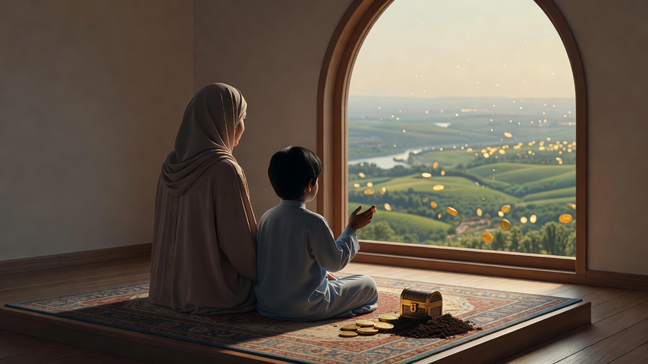 كيف يُبعد تصوير الحياة الدنيا عن قلوب الأطفال حبها ويُخلص محبتهم لله؟