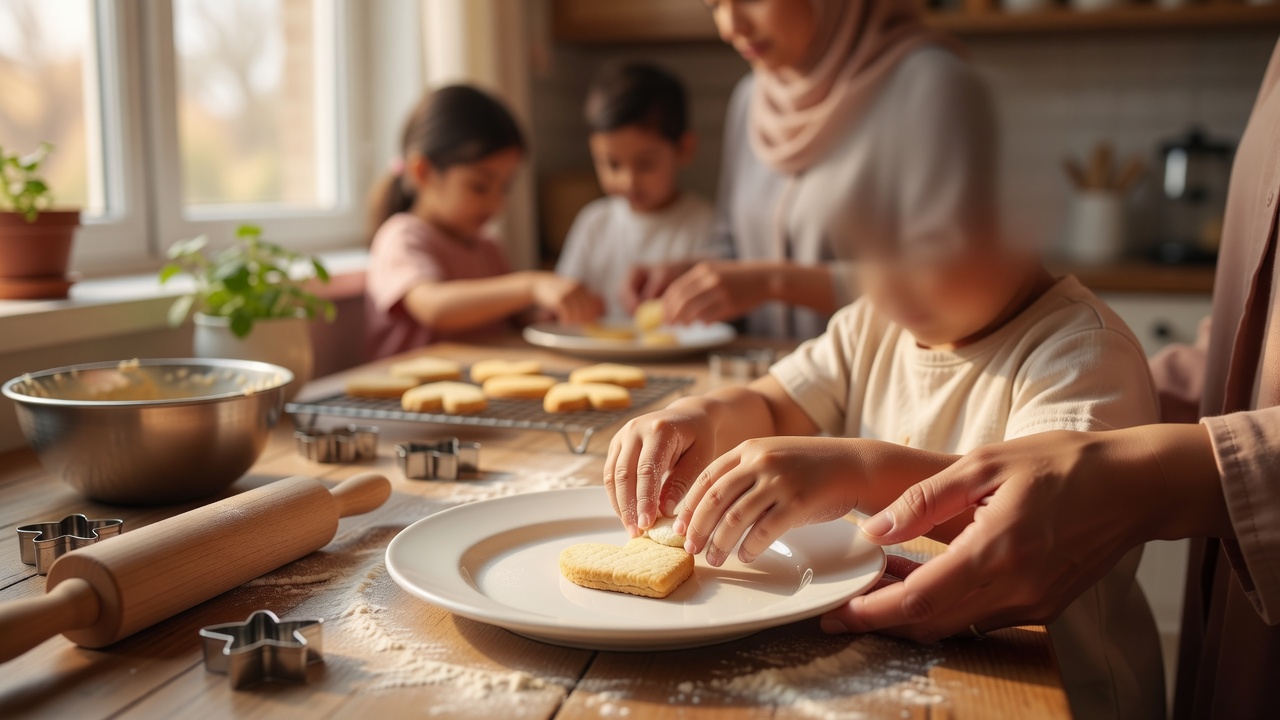 كيفية تعليم أطفالك العطاء من خلال نشاط خبز الكعك البسيط