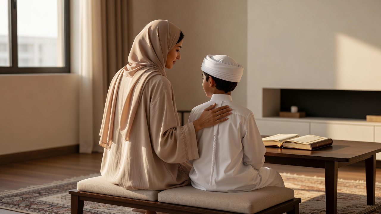 كيف تصبحين صديقة ابنك المقرب في التربية الإسلامية