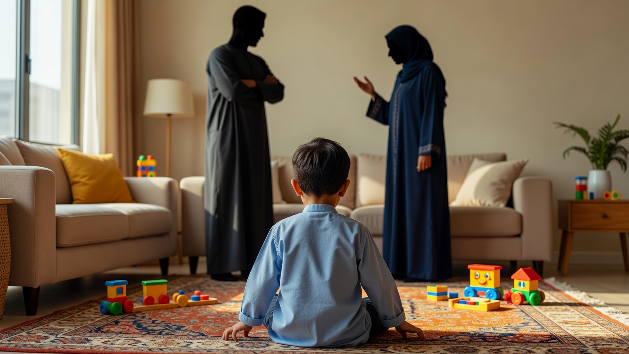 شجار الوالدين أمام الأطفال: كيف تحمي نفسية طفلك من الأضرار التربوية