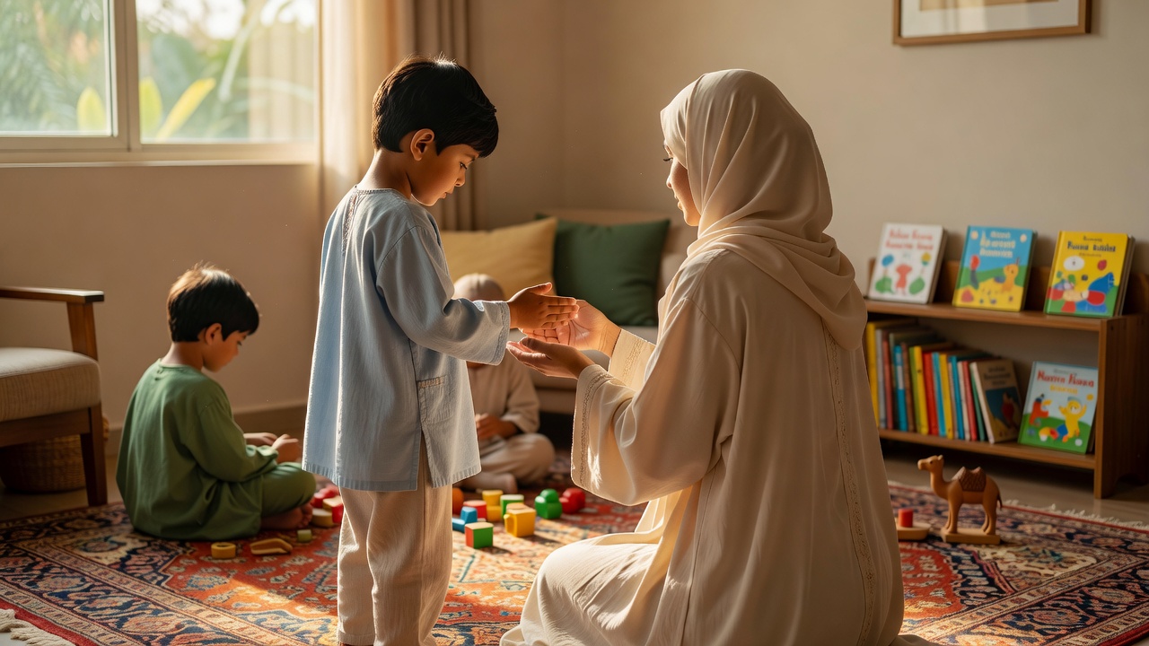 كيف تعلم أطفالك الاعتذار بصدق لبناء التواضع والسلوك الإيجابي