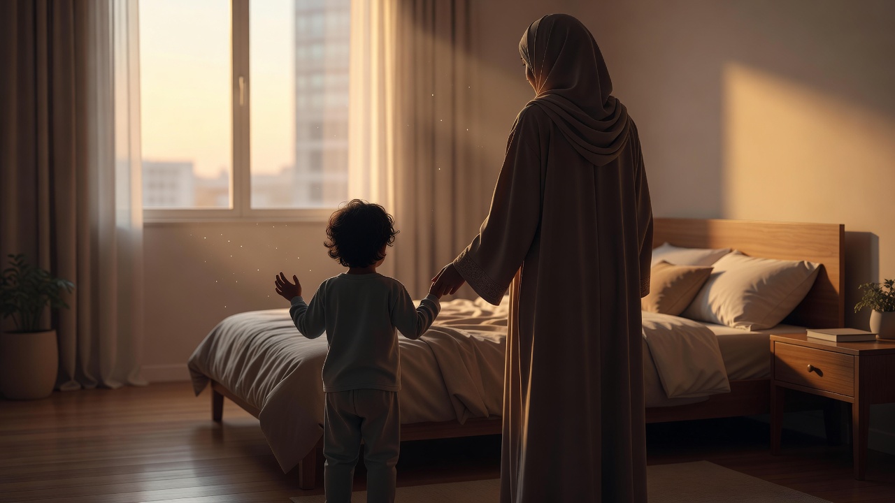 كيف تتعامل مع صراخ طفلك قبل النوم بسبب عدم التعب الكافي