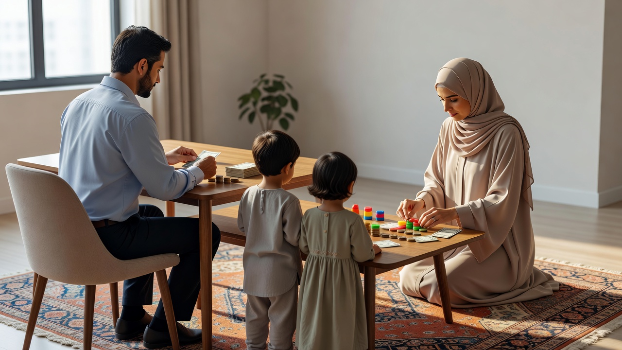 كيف توفر القدوة الحسنة لأطفالك في تجنب الغش والخداع في الإدارة المالية