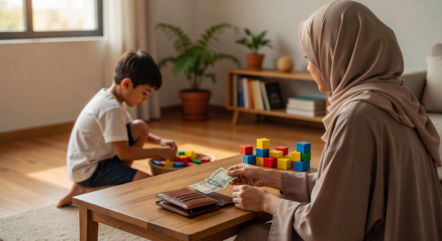 كيف تعلمين طفلك الأمانة في الإدارة المالية والحياة اليومية