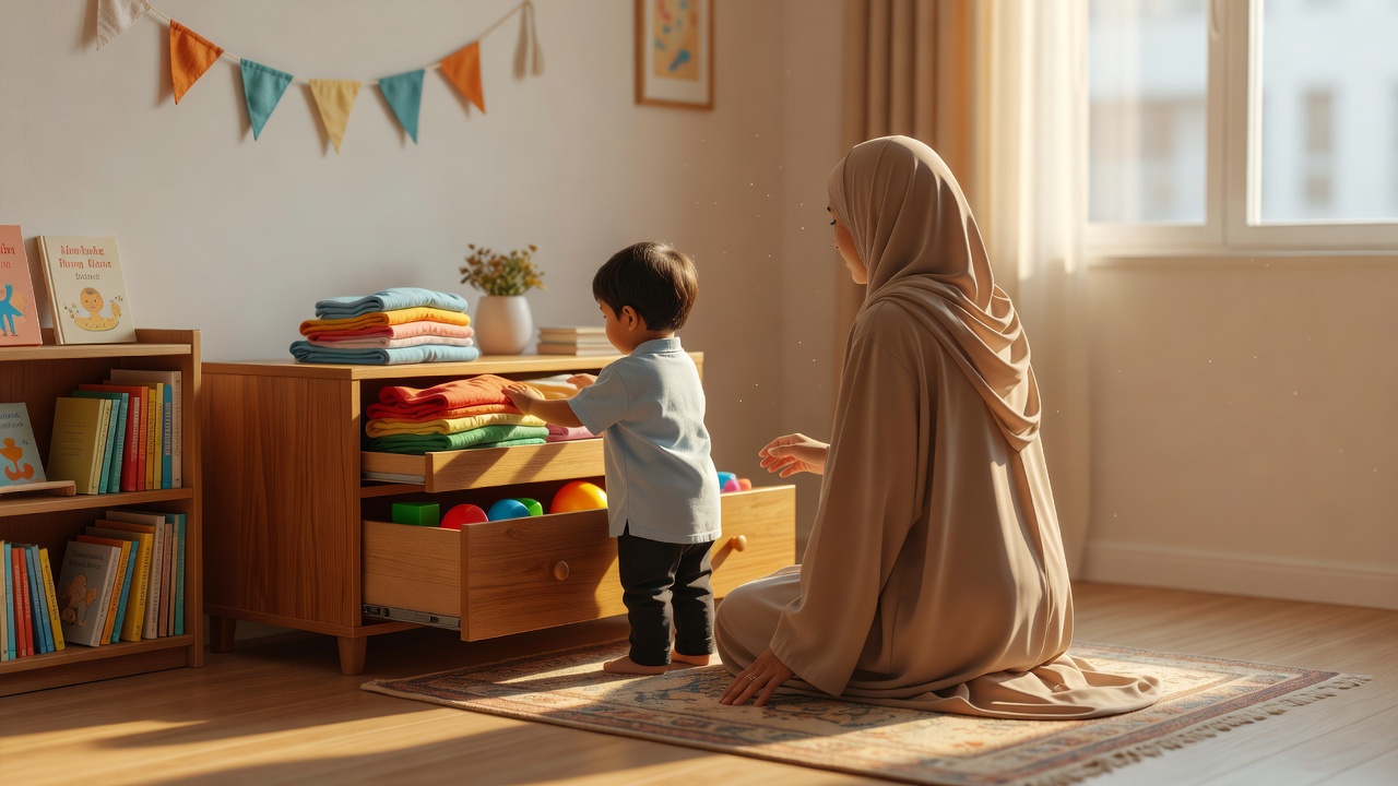 كيفية تعليم طفلك النظام والترتيب بطريقة إيجابية ومشجعة