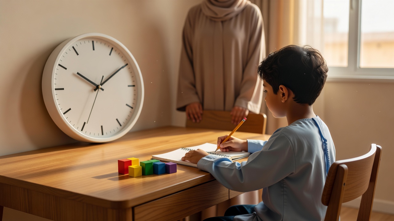 تنظيم الوقت لدى الأطفال: دليل عملي للوالدين