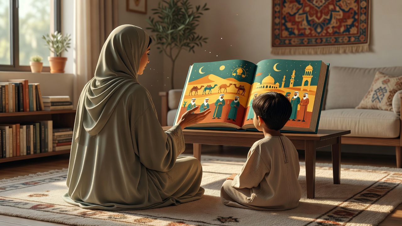 كيفية تعريف طفلك (3-6 سنوات) برسول الله صلى الله عليه وسلم بطريقة مشوقة وممتعة