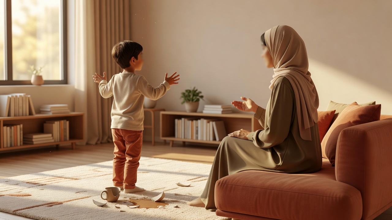 كيف يستخدم طفلك المزاح للتهرب من العقاب وكيف تتعامل مع ذلك بحكمة