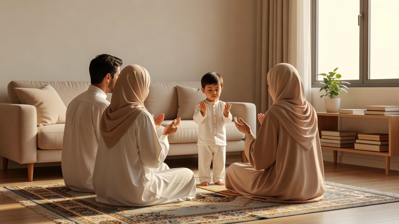 كيف يحفظ طفلك أذكار الصباح والمساء بالتقليد اليومي الطبيعي