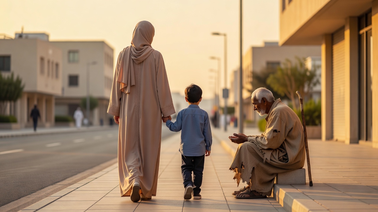 كيف تغرس في ابنك قيمة تمني الخير للغير من خلال مواقف الحياة اليومية