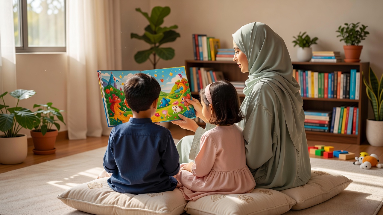 كيفية إدخال أطفالك في القصص لتعزيز حب القراءة والتنمية الفكرية