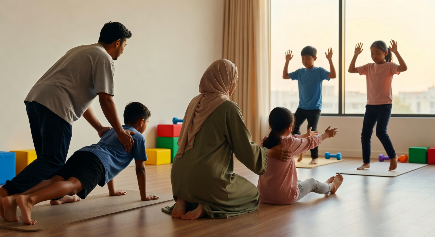 تمارين القوة للأطفال: دليل الآباء لبناء قوة بدنية صحية ومستدامة