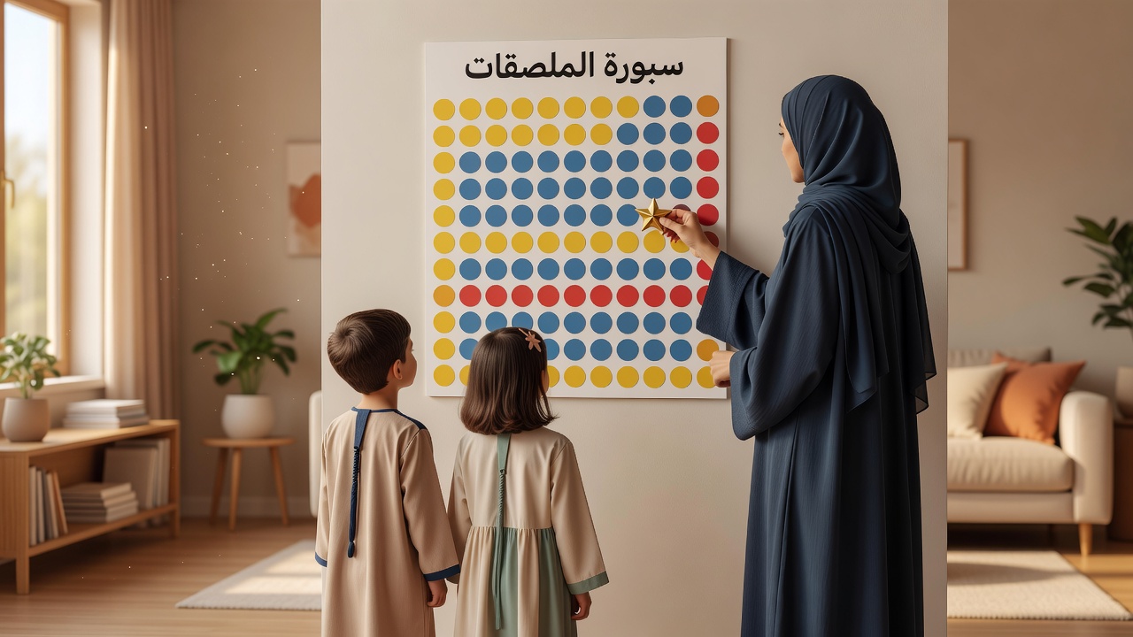 سبورة الملصقات: أداة فعالة لتعزيز انضباط أطفالك وتحملهم للمسؤولية