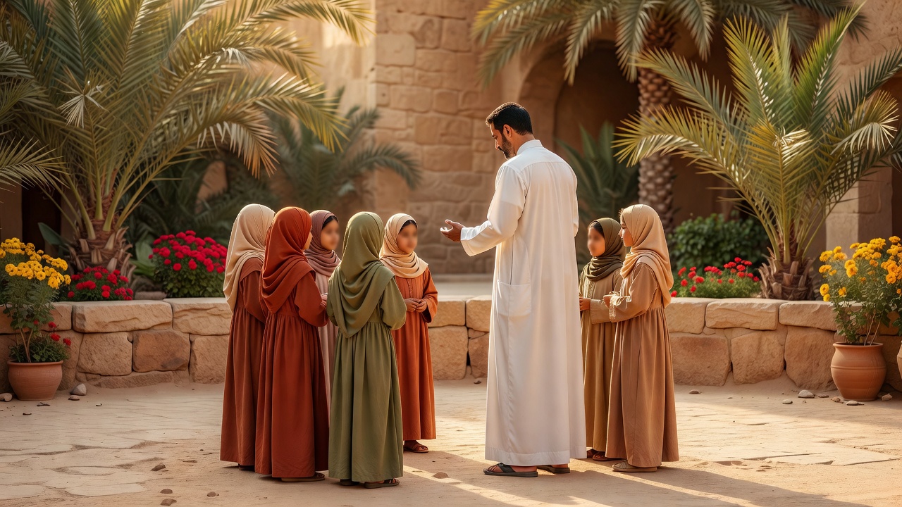 إكرام النبي صلى الله عليه وسلم للبنات وحفظ حقوقهن في التربية الإسلامية