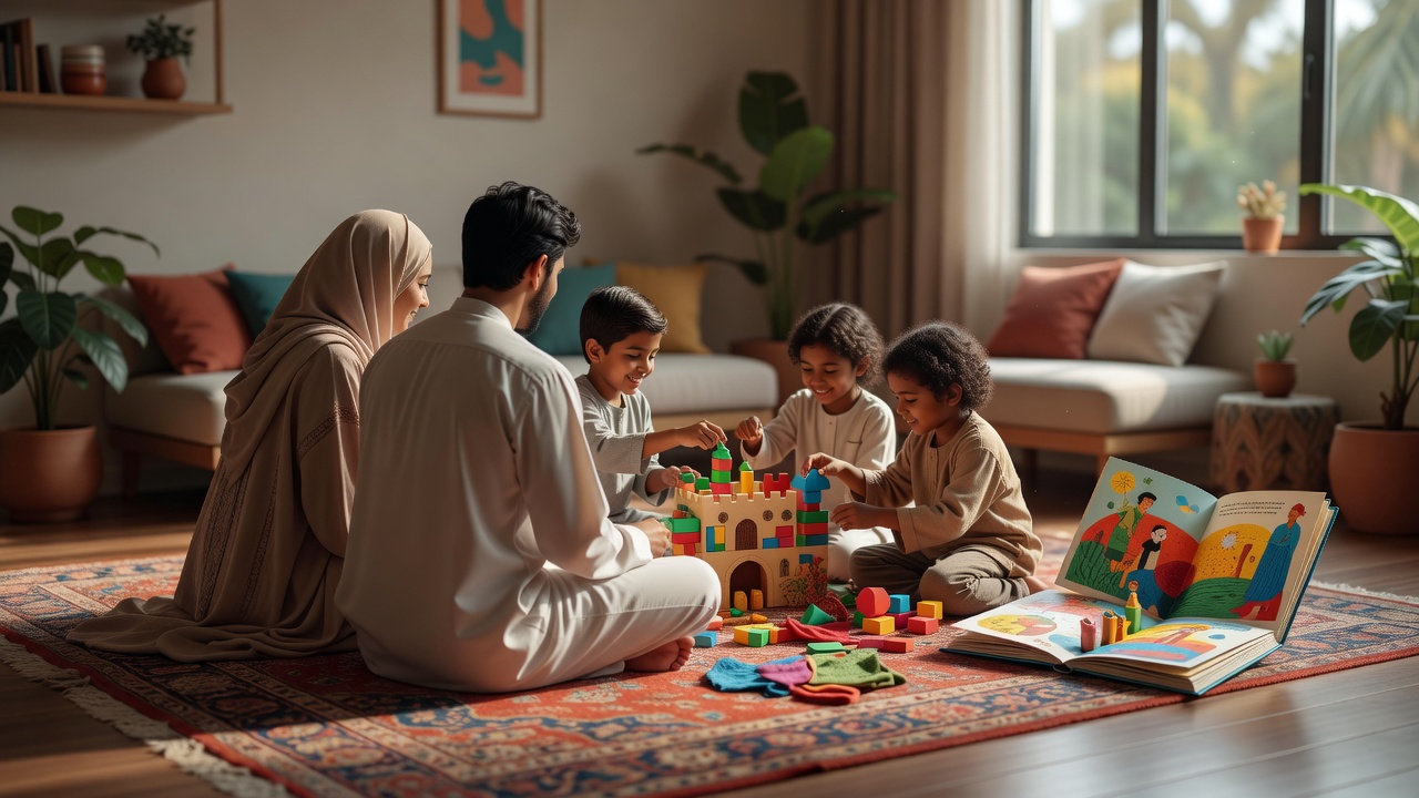 حكايات التعاون: كيف تحكي لأطفالك قصصاً تعلمهم العمل الجماعي