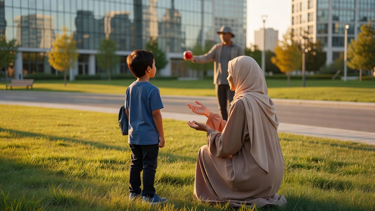 كيف تعلم طفلك رفض حيل الغرباء الخطرة ويحمي نفسه