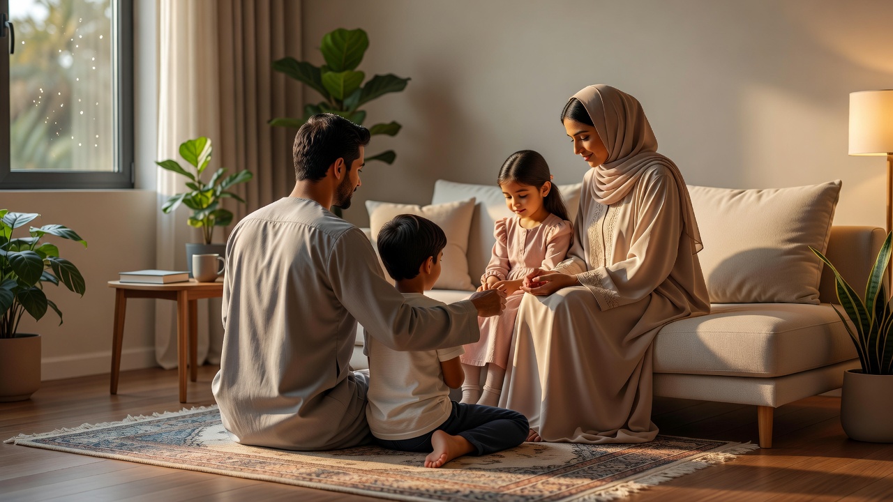 كيف يشبع الآباء احتياجات أبنائهم العاطفية أكثر من المادية