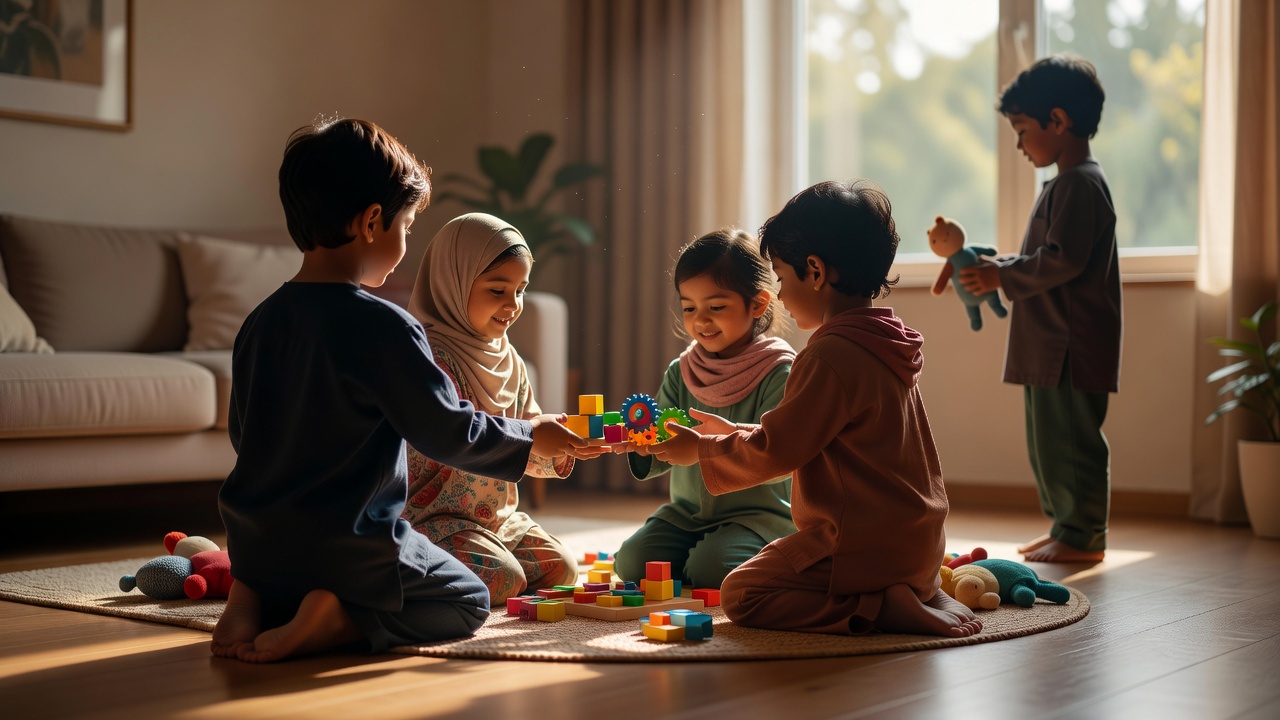 كيف تنمي حس المشاركة والعطاء لدى طفلك: دليل عملي للوالدين