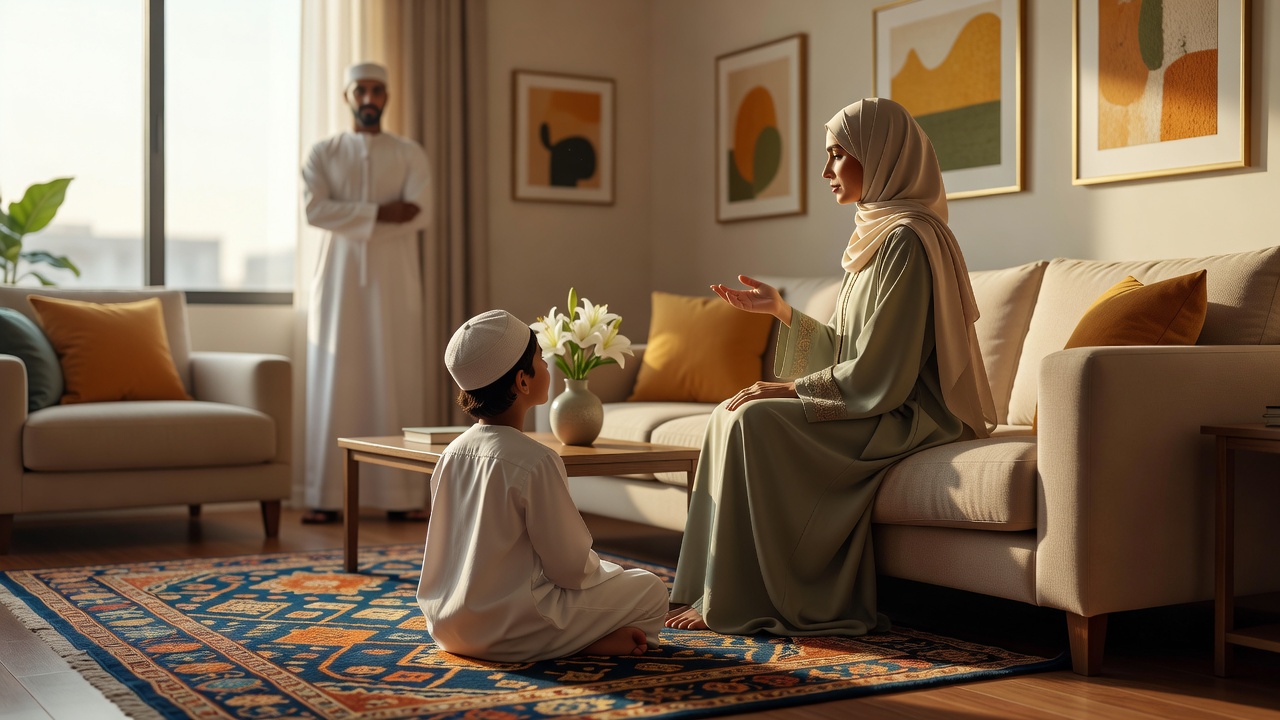 تعليم الطفل آداب الحديث: متى يتكلم ومتى يصمت