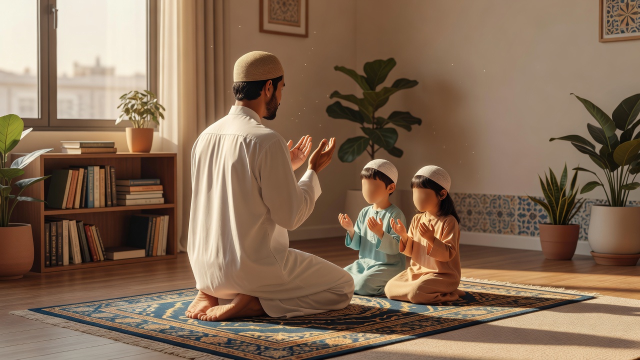 البكاء أثناء الدعاء: درس من النبي صلى الله عليه وسلم لتربية أبنائنا