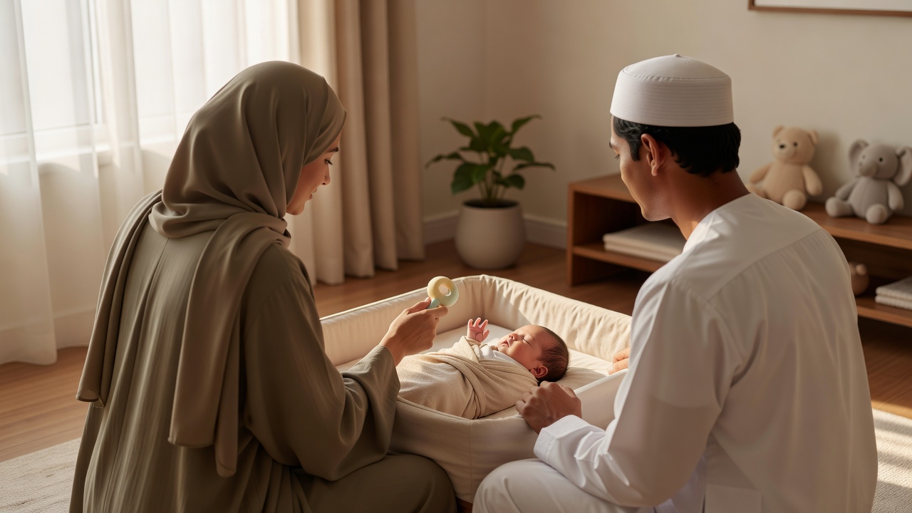 تطوير الحواس واللغة لدى الطفل في الشهر الأول: دليل للآباء