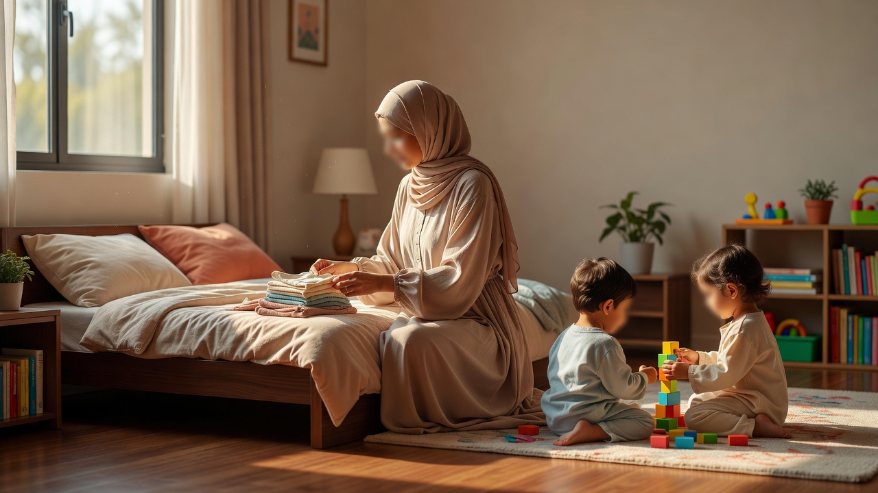 تبديل الملابس أمام الأطفال: هل يشكل خطأ تربوياً؟ نصائح للآباء والأمهات