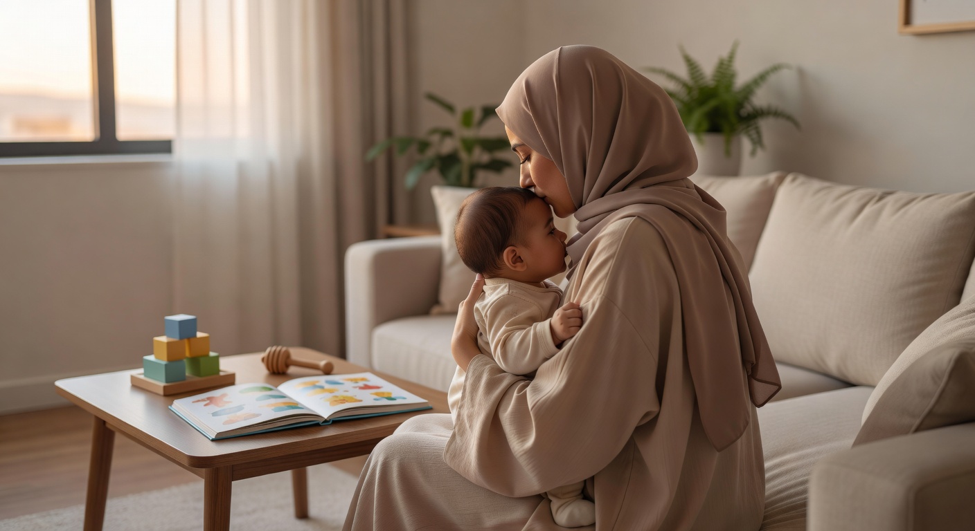 أهمية تقبيل الأطفال: فوائد صحية تقوي مناعتهم
