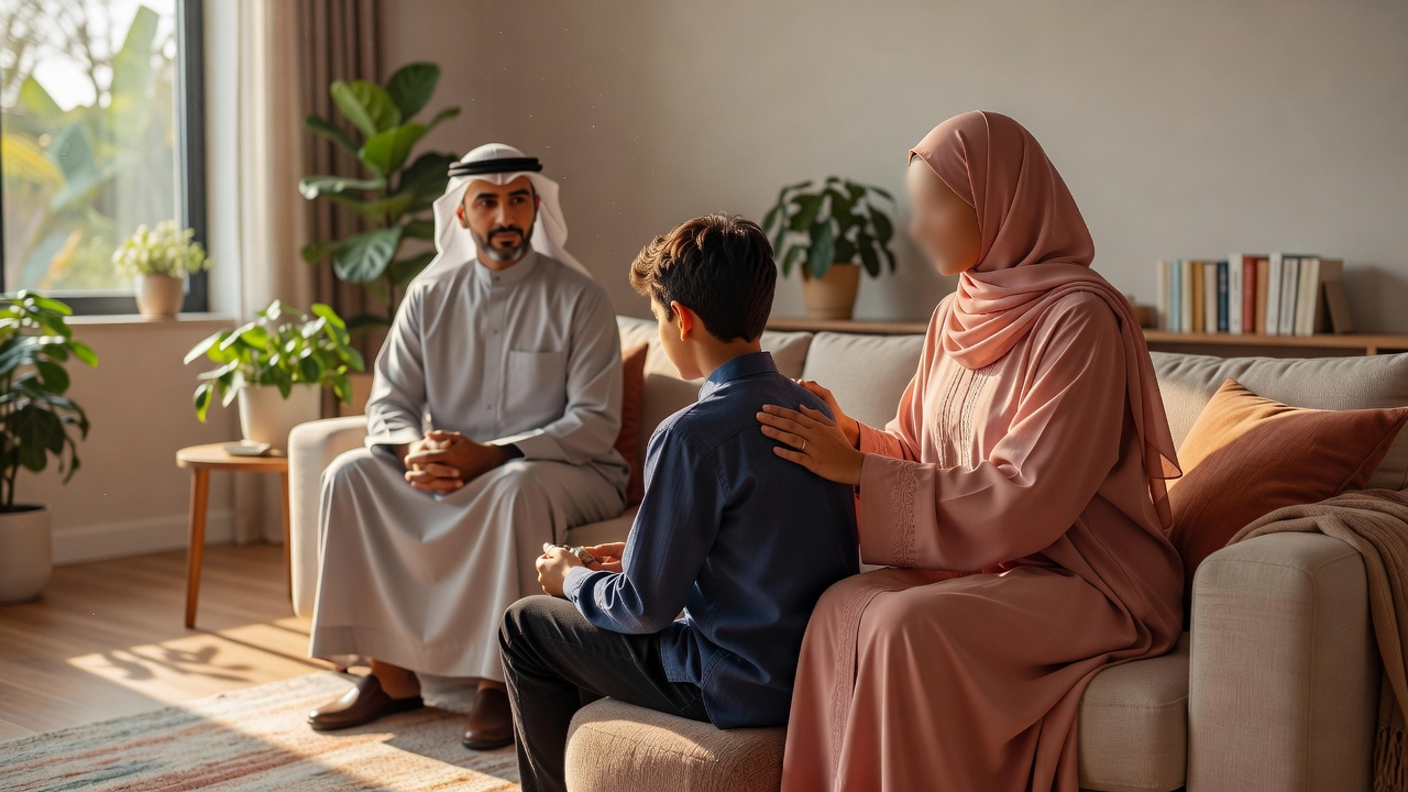 كيف تتعامل مع حب ابنك المراهق دون إنكاره