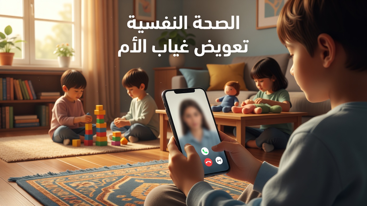 تعويض غياب الأم العاملة عن أطفالها بطرق معنوية فعالة
