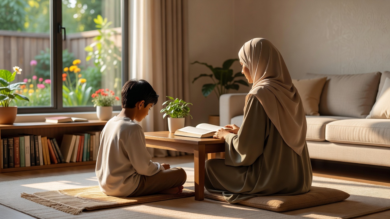 كيفية مساعدة الزوج على غض البصر: دور الأم في التربية الإسلامية للأبناء
