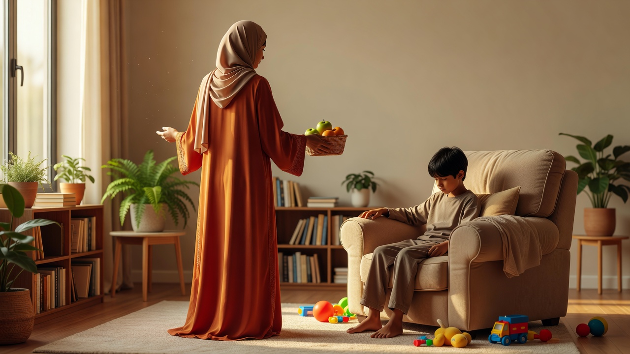كيف تتعاملين مع طفلك الكسول: دليل الأم لاستعادة الحماس والحافز