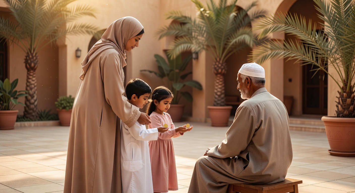 كيف تعلمين أطفالك التصدق والرحمة بالفقراء من خلال القرآن الكريم