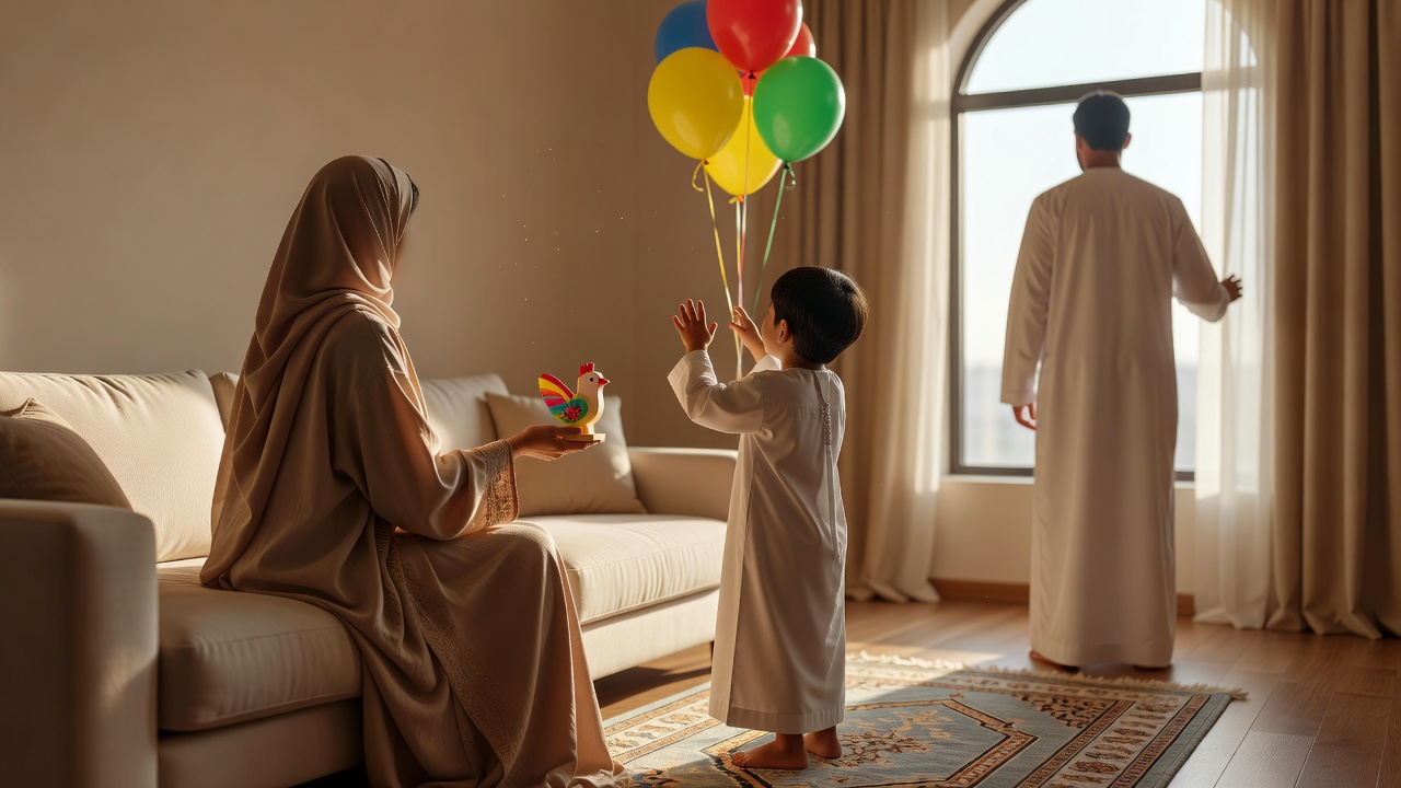 إدخال السرور على قلب الطفل: طرق تربوية ترضي الله سبحانه