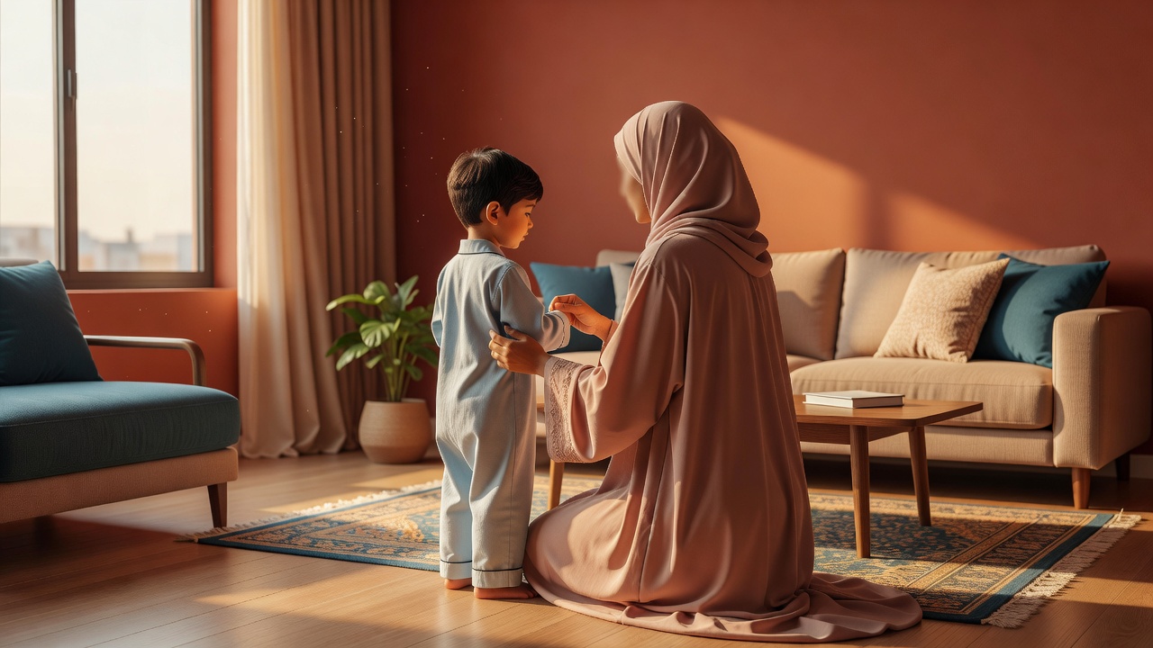 كيفية تعليم طفلك حماية عورته بطريقة إسلامية بسيطة