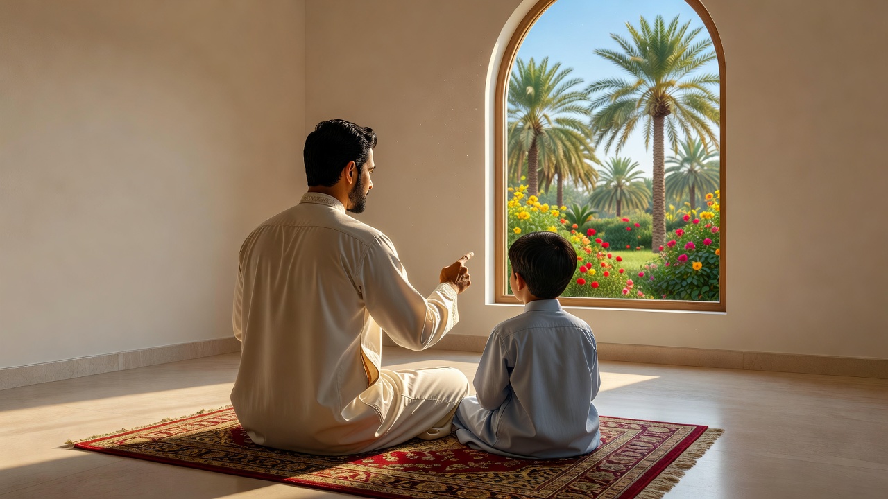 كيفية تعزيز عزيمة الطفل ضد الشيطان دون إثارة الوساوس والمخاوف