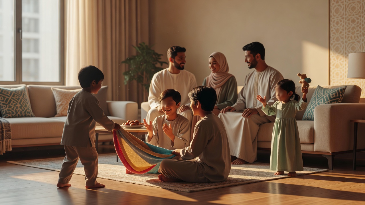 كيف يدعم الآباء المزاح الإيجابي لأطفالهم في الأسرة الإسلامية