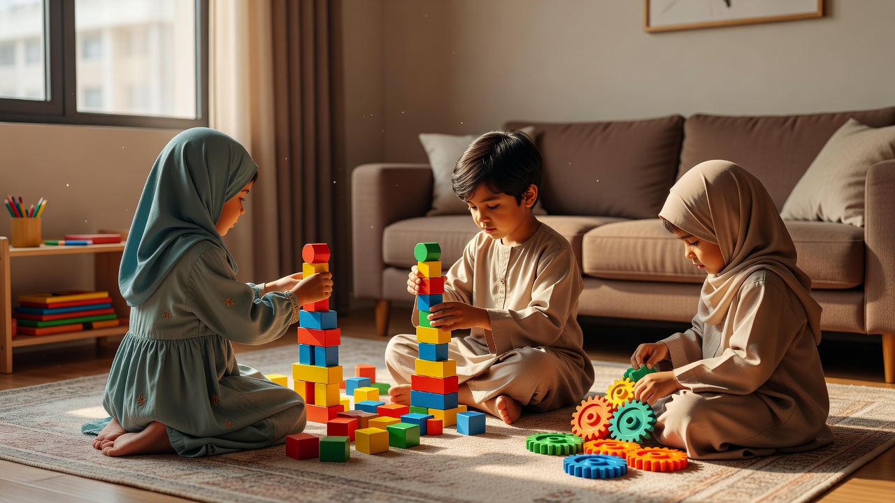 شجيع اللعب غير الموجه لتعزيز إبداع طفلك