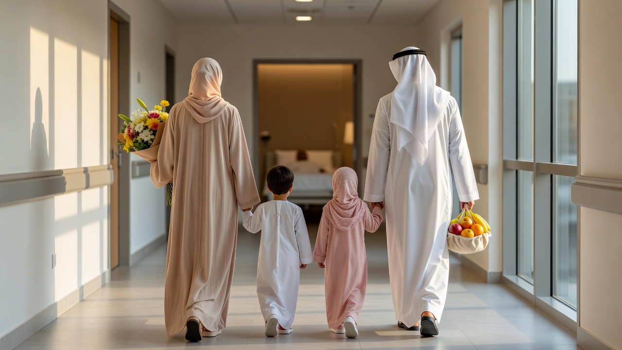آداب زيارة المريض للأطفال: كيفية تعليم أبنائكم الالتزام بها